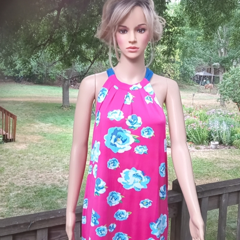 Mud Pie 'Natalie' Bow Tie Floral Dress